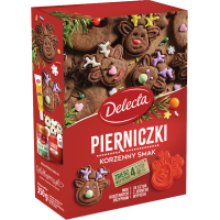 Delecta PIERNICZKI KORZENNE 350g + STEMPEL mieszanka na 70 pierniczków