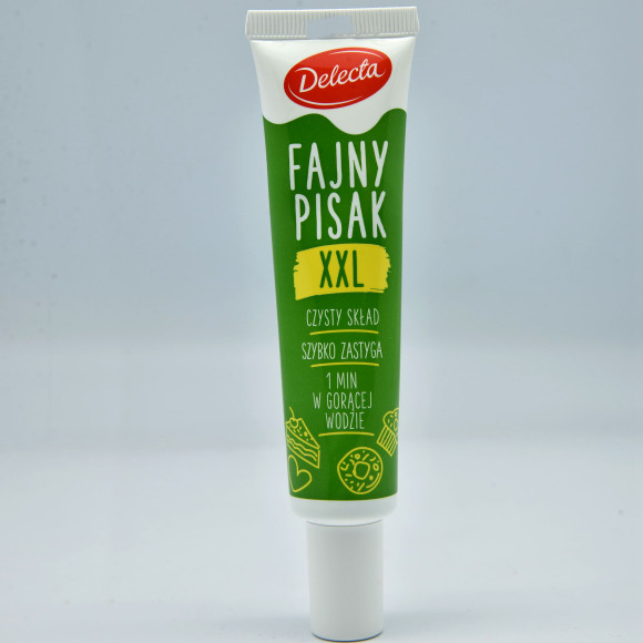 Delecta FAJNY PISAK PISAKI XXL do dekoracji 30g 7sztuk MIX WSZYSTKIE KOLORY