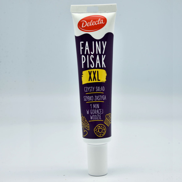 Delecta FAJNY PISAK PISAKI XXL do dekoracji 30g 7sztuk MIX WSZYSTKIE KOLORY