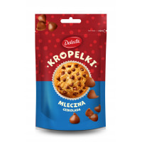 POSYPKA KROPELKI MLECZNA CZEKOLADA DEKORACJA CIAST TORTÓW BABECZEK 80g
