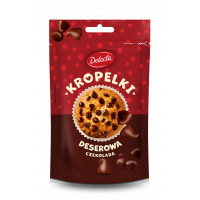 POSYPKA KROPELKI CZEKOLADA DESEROWA Gorzka DEKORACJA DO CIAST DESERÓW 80g