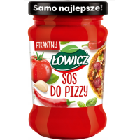 Łowicz SOS DO PIZZY z ziołami POMIDOROWY PIKANTNY 180G SŁOIK