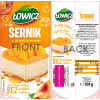 ŁOWICZ - MUS - SERNIK Z BRZOSKWINIAMI 100g