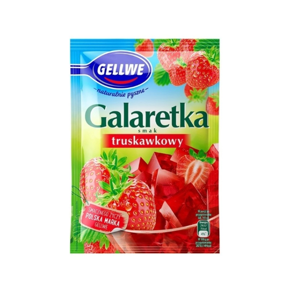 Gellwe GALARETKA TRUSKAWKOWA 72g