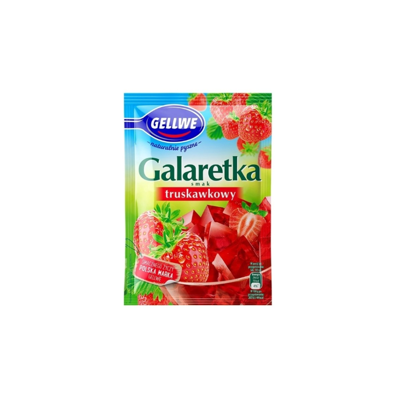 Gellwe GALARETKA TRUSKAWKOWA 72g
