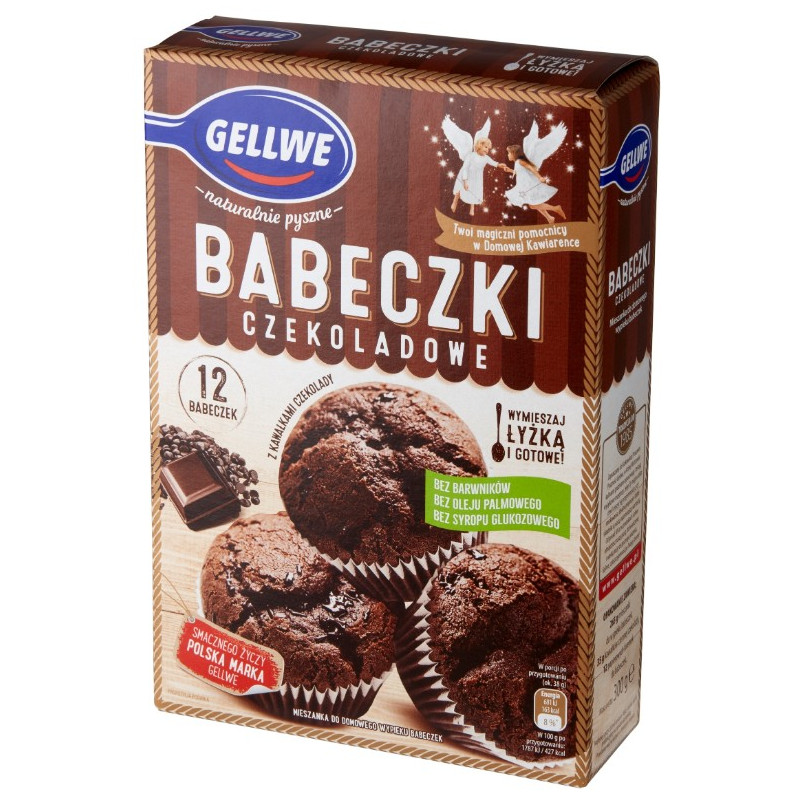 Gellwe BABECZKI MOCNO CZEKOLADOWE 300g