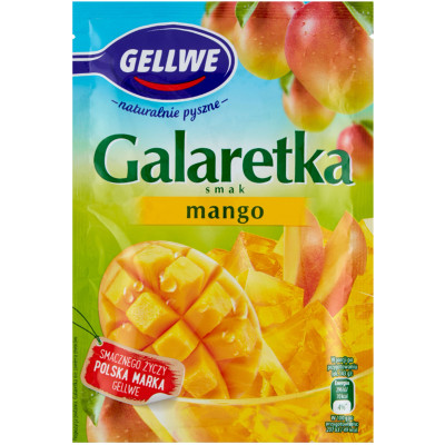 Gellwe GALARETKA smak MANGO 72g