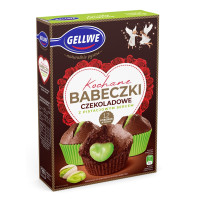 Gellwe KOCHANE BABECZKI CZEKOLADOWE PISTACJOWE  311g KRÓTKA DATA