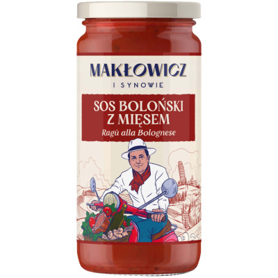 Makłowicz SOS BOLOŃSKI Z MIĘSEM danie mięsne słoik 400G 