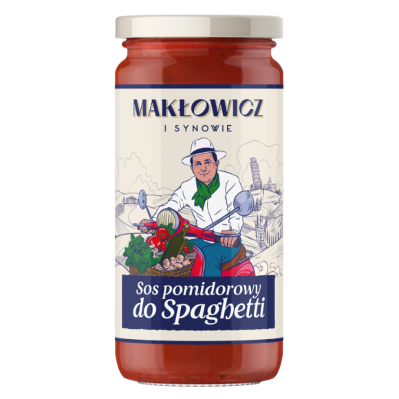 Makłowicz SOS POMIDOROWY DO SPAGHETTI PIZZY 400g nr1