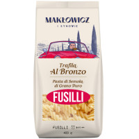 Makłowicz  MAKARON FUSILLI włoski ŚWIDERKI do sosów 400g 