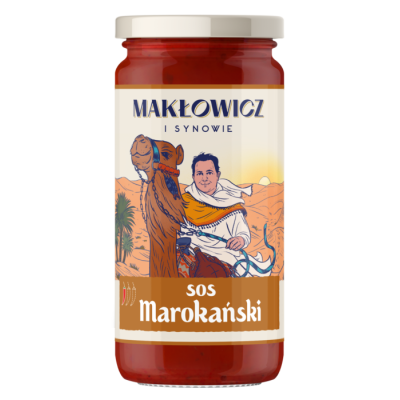Makłowicz SOS MAROKAŃSKI Pomidorowy Przyprawy Chili Pieprz Cayenne 400g nr3