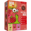 BOB SNAIL rollsy owocowe 420g zestaw 42szt MIX smaki BEZ CUKRU bezglutenu