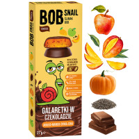 BOB SNAIL JELLY W CZEKOLADZIE MANGO DYNIA CHIA 27g 