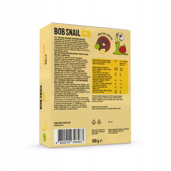 BOB SNAIL ROLLS GRUSZKA 100g