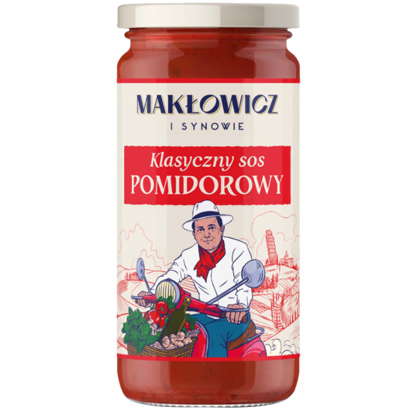 Makłowicz SOS KLASYCZNY POMIDOROWY słoik 400G