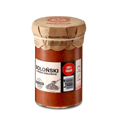 Mielczarek SOS BOLOŃSKI Z MIĘSEM WOŁOWYM 490g