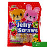 SPESHOW JELLY STRAWS BAG BEAR AND BUNNY żelki owocowe 300g 15szt 4smaki