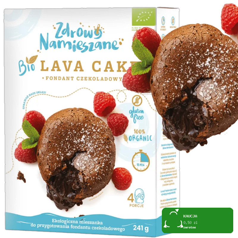 Zdrowo Namieszane BIO bezglutenowy MIX 8 mieszanek do ciast gofrów = 2,12kg