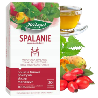 Herbapol SPALANIE herbatka FUNKCJONALNA opunkcja pokrzywa skrzyp SASZETKI 