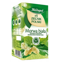 Herbapol POLSKI ZIELNIK MORWA BIAŁA wsparcie DOBRY POZIOM CUKRU SASZETKI