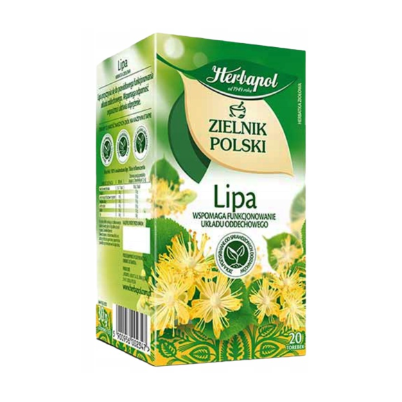 Herbapol POLSKI ZIELNIK LIPA wsparcie PRZEZIĘBIENIE  SASZETKI