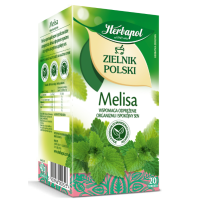 Herbapol POLSKI ZIELNIK MELISA wsparcie ODPREŻENIE SEN 20 SZASZETEK