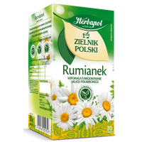 Herbapol POLSKI ZIELNIK RUMIANEK wsparcie TRAWIENIE WZDĘCIA 20 SASZETEK