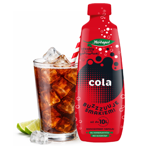 Herbapol KONCENTRAT NAPOJU smak COLA KOLA 405ML 