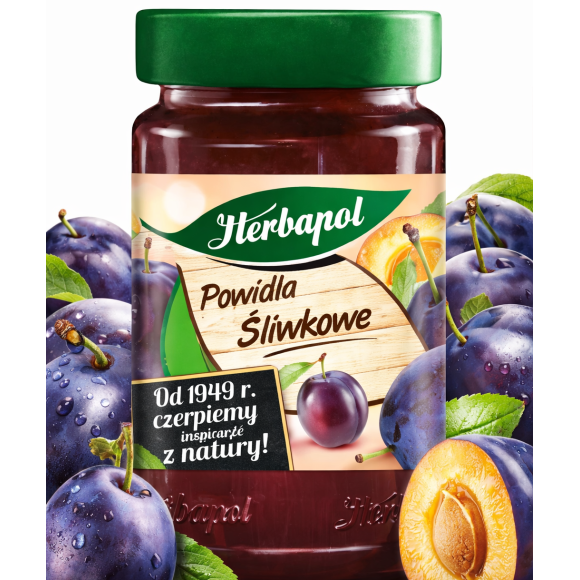  Herbapol POWIDŁA ŚLIWKOWE WĘGIERKOWE 290G