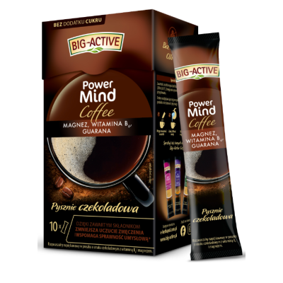 BIG-ACTIVE COFFEE POWER MIND 100 G (10 SASZETEK X 10 G)