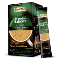 BIG-ACTIVE COFFEE DIGESTIVE BALANCE 100 G (10 SASZETEK X 10 G) KRÓTKA DATA 