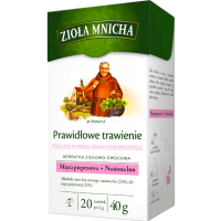 BIG-ACTIVE HERBATA ZIOŁA MNICHA NA PRAWIDŁOWE TRAWIENIE 20 TOREBEK 
