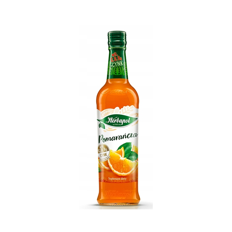 Herbapol SYROP OWOCOWA SPIŻARNIA POMARAŃCZA 420ML