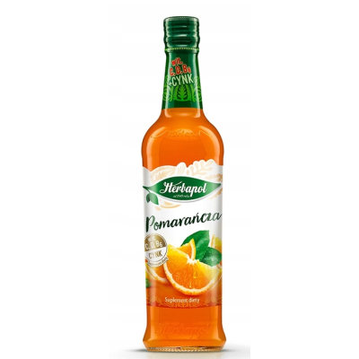 Herbapol SYROP OWOCOWA SPIŻARNIA POMARAŃCZA 420ML