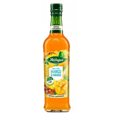 Herbapol SYROP SMAKI SŁOŃCA MANGO Z ANANASEM 420ML 