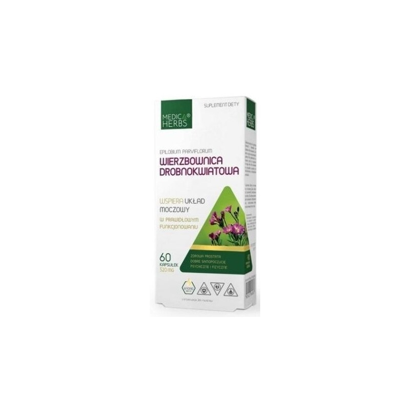 Medica Herbs WIERZBOWNICA DROBNOKWIATOWA 60 kaps. 
