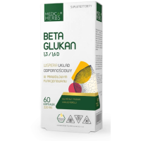 Medica Herbs BETA GLUKAN 1,3/1,6D wsparcie ODPORNOŚĆ 320mg 60kaps.