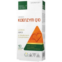Medica Herbs UBICHINON KOENZYM Q10 100mg 40kps wsparcie SERCE ANTYOKSYDACJA