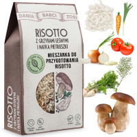 DANIA BABCI ZOSI - RISOTTO z grzybami leśnymi 180g