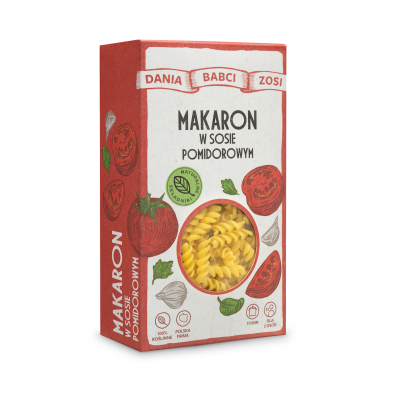 DANIA BABCI ZOSI - MAKARON w sosie pomidorowym 180g