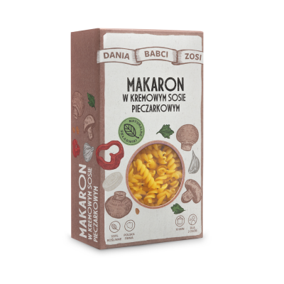 DANIA BABCI ZOSI - MAKARON w sosie pieczarkowym 150g