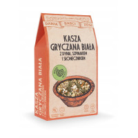DANIA BABCI ZOSI - KASZA gryczana biała z dynią, szpinakiem i słonecznikiem 250g