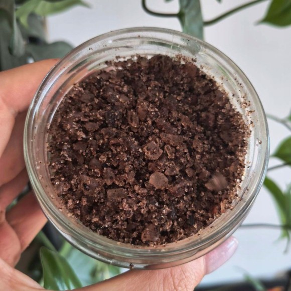 KAMELEON sól do kąpieli KAWOWA 200g (słoik mały)
