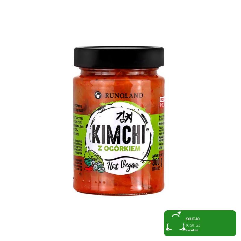 Runoland KIMCHI MIX ZESTAW 5szt kapusta pekińska RÓŻNE RODZAJE 1,5kg