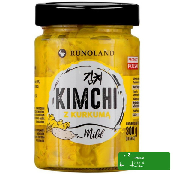 Runoland KIMCHI MIX ZESTAW 5szt kapusta pekińska RÓŻNE RODZAJE 1,5kg