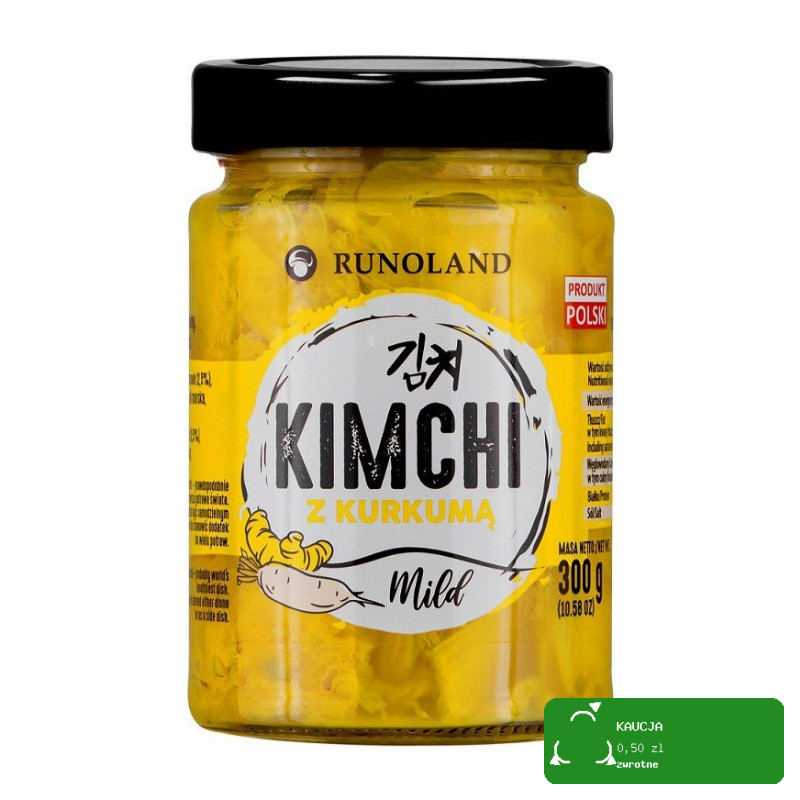 Runoland KIMCHI MIX ZESTAW 5szt kapusta pekińska RÓŻNE RODZAJE 1,5kg