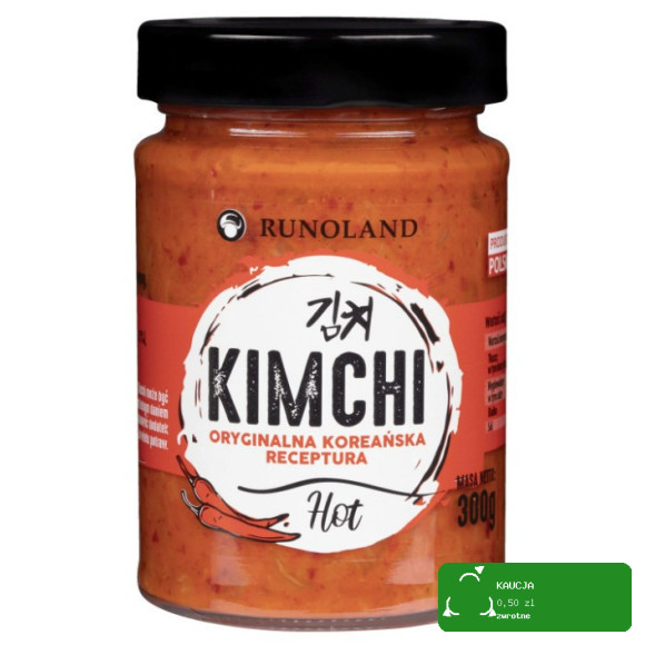 Runoland KIMCHI MIX ZESTAW 5szt kapusta pekińska RÓŻNE RODZAJE 1,5kg