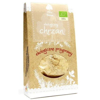 Dary Natury CHRZAN SUSZONY mielony EKO 40g przyprawa