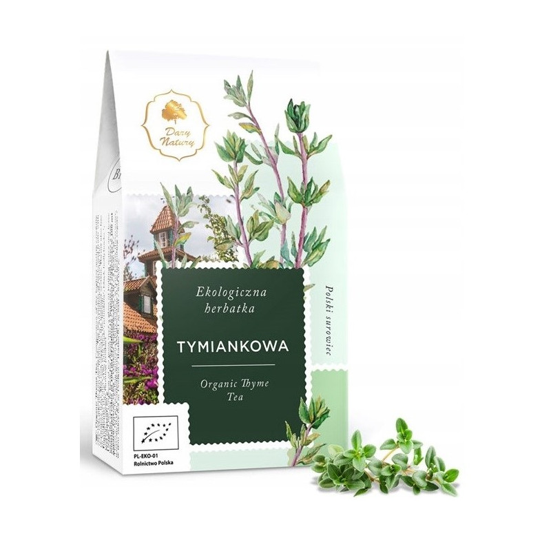 Dary Natury HERBATKA TYMIANKOWA EKOLOGICZNA 80g